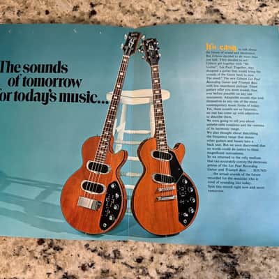 Gibson Les Paul Recording Guitar & Bass Brochure 1973 image 2