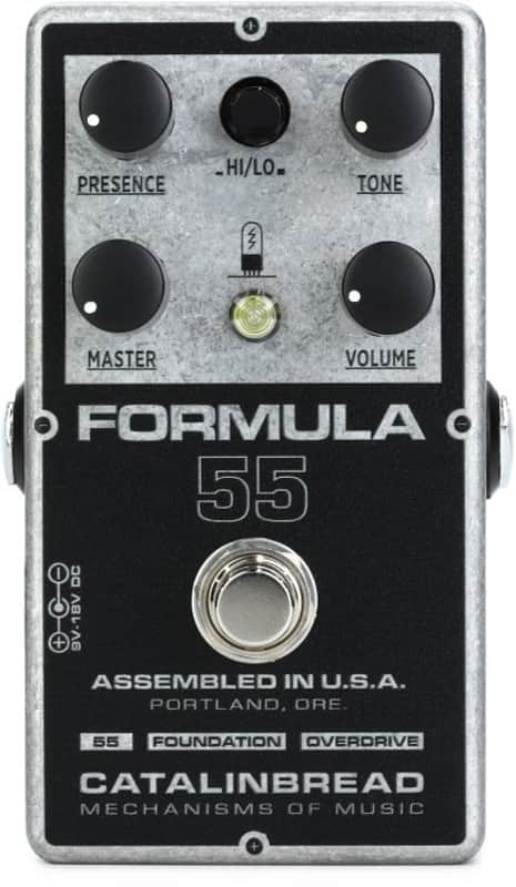 Catalinbread Formula 55 Tweed Deluxe-style Overdrive Pedal (FormNo55d1) image 1