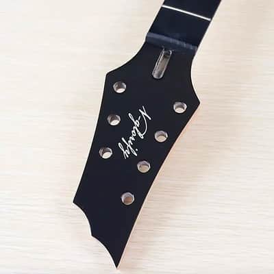 Mahogany Wood 7 String Guitar Neck, 24 Frets Fingerboard image 6