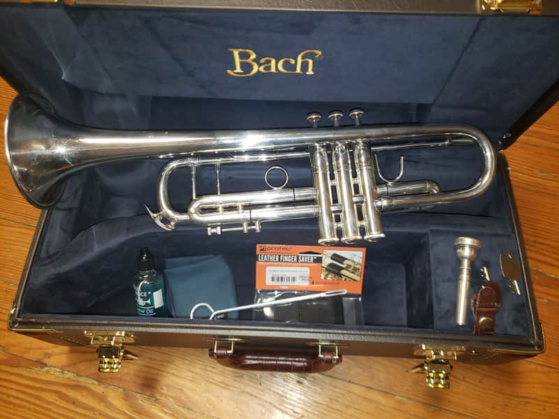 Bach Stradivarius 180S37 Silver Trumpet--Serviced, Gorgeous! image 1