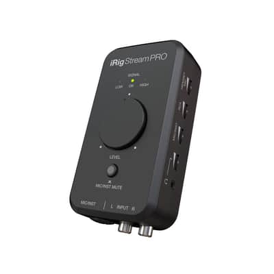 IK Multimedia iRig Stream Pro USB Audio Interface 2021 - Present - Black image 3