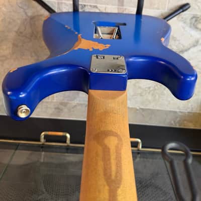 EVH Frankenstein Relic 2024 - Blueburst 3 Way Switch & Functioning Neck Pickup image 10