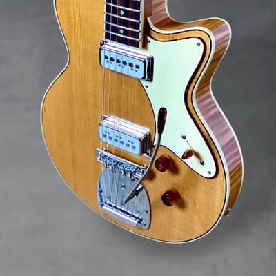 Yanuziello Guitars - Electric model - 2021-2022 - Natural. Dynasonic Pickups / Mastery Hardware image 7