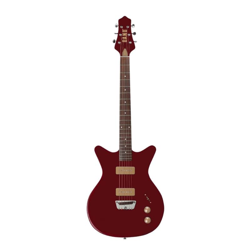 Danelectro Dan O. Mano Electric Guitar-Maroon *USA Small Business* image 1