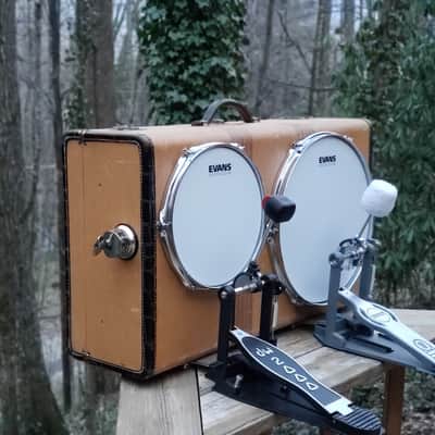 OneManBandDrumCo.  The Trifecta 14inch Bass Drum 10inch Snare Drum Kick Drum Bass Drum Tama Rockstar Drum image 4