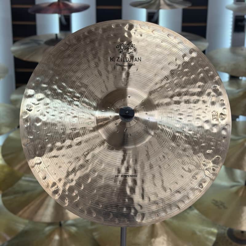 ZILDJIAN K1014 20" K CONSTANTINOPLE SUSPENDED CYMBAL 1959g - FLOOR DEMO image 1