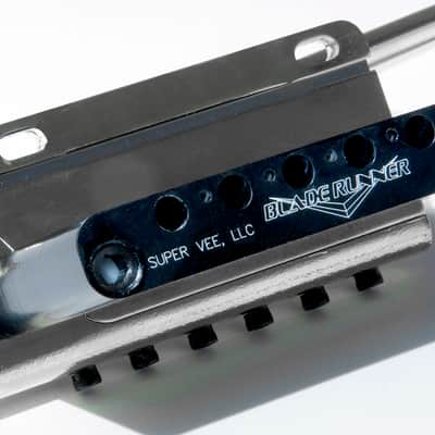 Super-Vee BladeRunner Tremolo for Stratocasters - 2-Post Mount Nickel Finish image 3