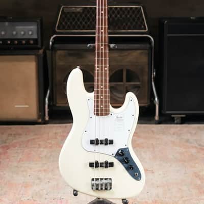 Fender Standard Jazz Bass - Olympic White image 3