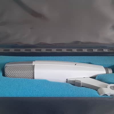 Immagine Sennheiser MD 421-2 Cardioid Dynamic Microphone 1960s - 1970s - White - 4
