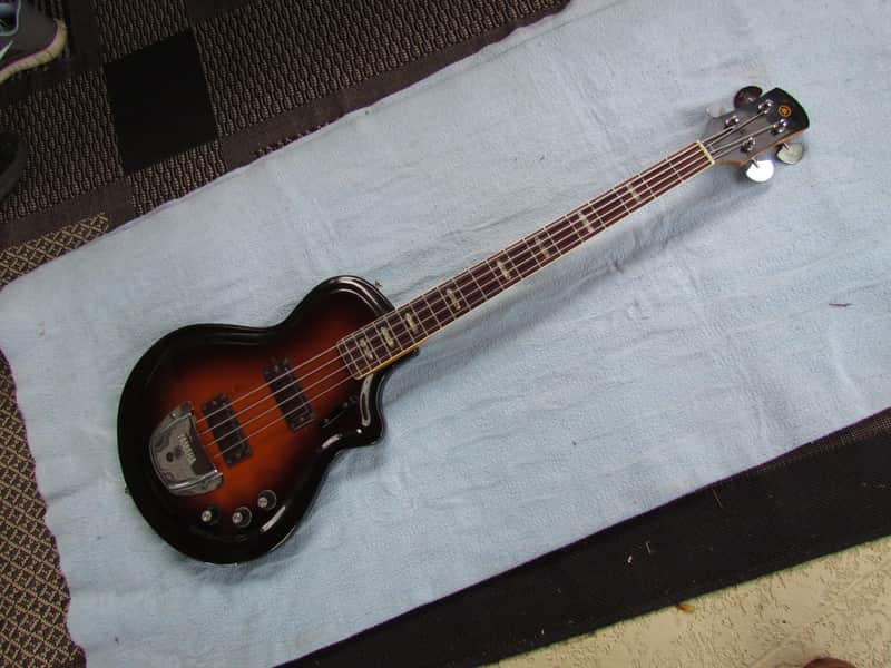 Yamaha SB-50 Bass 1972? Cool Vintage Made In Japan Yamaha Bass Shows Wear But Is COOL! image 1