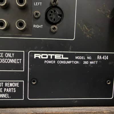 ROTEL RA-414 + ROTEL RT-426 (Vintage Hi-Fi Set) image 6