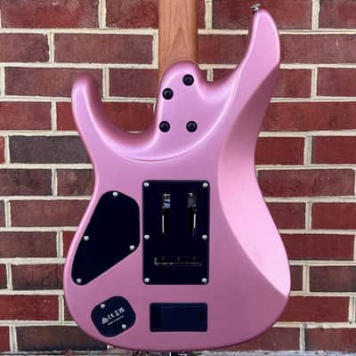 Ibanez TOD10MM Tim Henson Signature Model, Metallic Mauve, Tree of Death Inlay, Roasted Maple Neck, Fishman Fluence Pickups, Locking Tuners, Gig Bag image 6