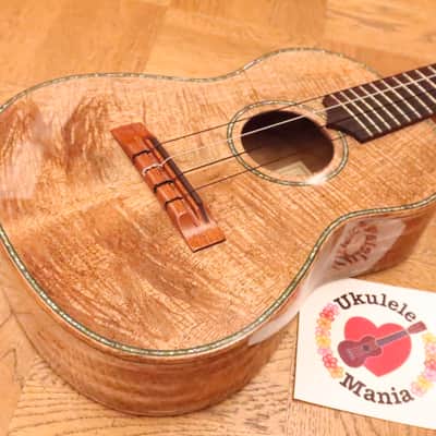 Maui Music Deluxe Mango Wood Shell Inlay TenorUkulele #5088 image 1
