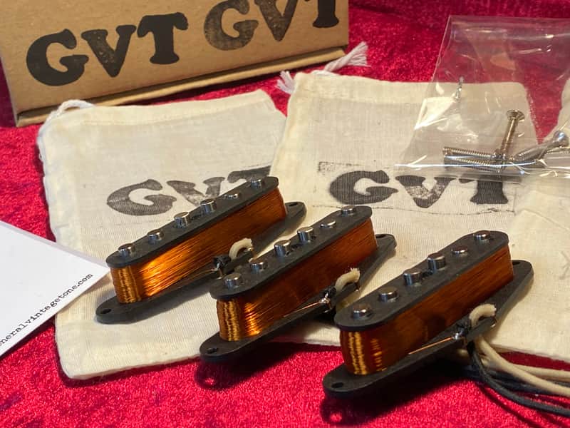 General Vintage 1962 for Stratocaster® Pickups – Hand-Wound Scatter Wound – Pre-CBS Handmade Set image 1