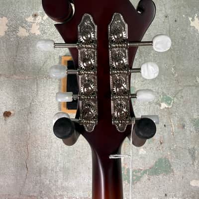The Loar LM-310F-BRB Honey Creek F-style Mandolin - Satin Brownburst #0734 image 8