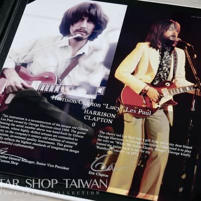 2013 Gibson Custom Shop 1957 Les Paul Reissue Eric Clapton & George Harrison "Lucy" Aged. Mint image 23