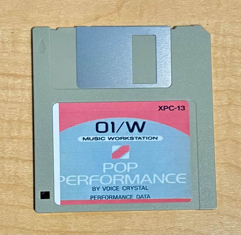 Korg Pop Performance Data Disk image 1