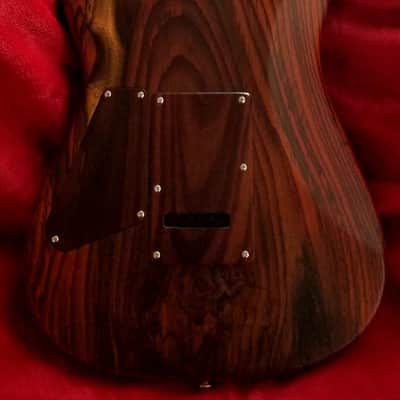 SJ Custom Guitars  Stratocaster semihollow all rosewood, Wilkinson tremolo, gotoh tuners image 7