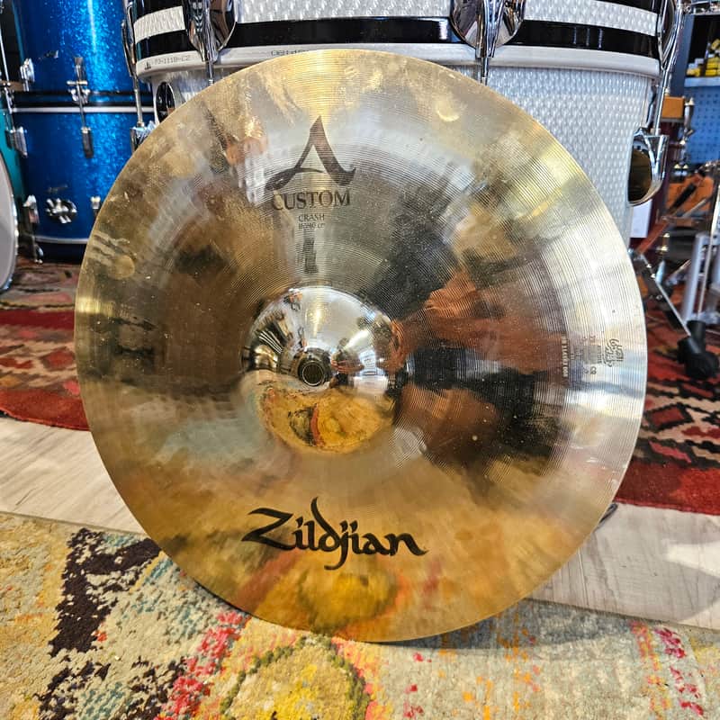 Zildjian A Custom 16" Crash Cymbal 967g image 1