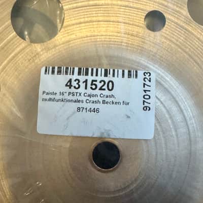 Paiste PSTX 16“ Cajon Crash 2023 image 4