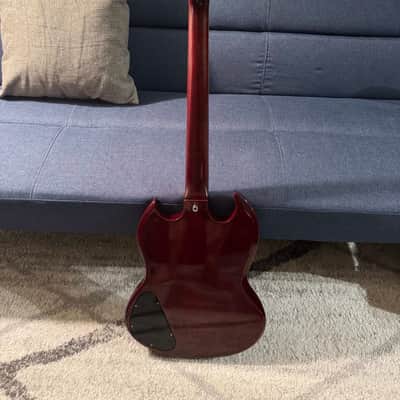 Gibson SG Standard 1977 Cherry - Pro Stainless Steel Refret with Gibson HSC and Free Strap! image 3