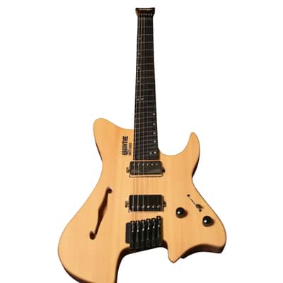 BootLegger Guitar Jazz Absinthe 2025 Fanned Frets Headless Matte image 8