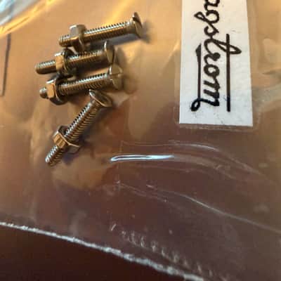 Hagstrom Kent Switch guard flat-head screws with nuts [4 pcs ] image 2