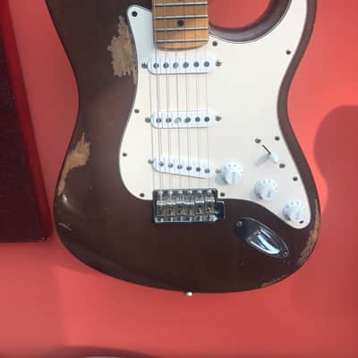 FENDER HIGHWAY ONE RELIC ソフトケース付きます。 Fender Highway One 1 - First Generation - Stratocaster 2002 Mocha