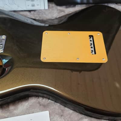 Fender American Ultra Stratocaster HSS BRAND NEW Texas Tea Metallic USA Humbucker Strat Electric Guitar image 12