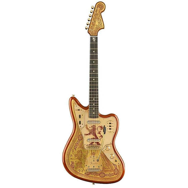 Fender Custom Shop Game of Thrones House Lannister Jaguar image 1