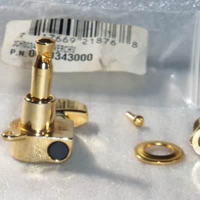 Charvel® Gold Logo Tuner~Single~10mm Peg Holes~Right Hand~Old Stock~Brand New image 4