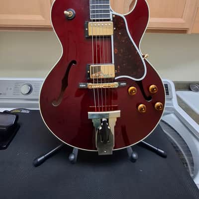 Gibson Custom Historic L-4 CES 2001 - Wine Red image 7