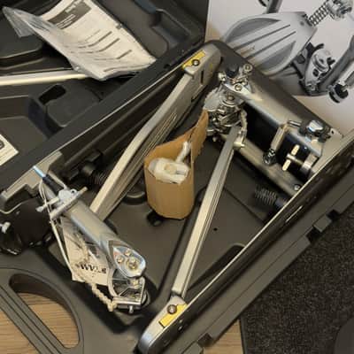 Tama HP910LWN Speed Cobra 900 Double Bass Drum Pedal 2010s - Silver/Chrome image 8