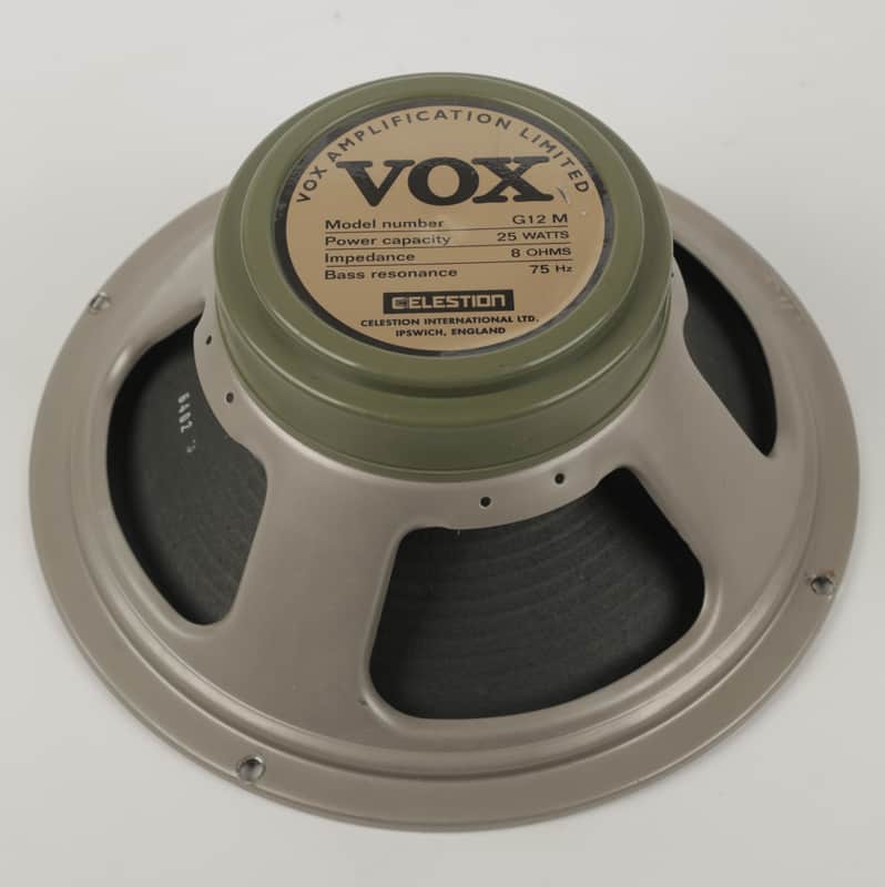 Celestion G12M Greenback 8 ohm rare 6402 cone | Reverb