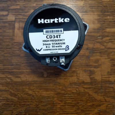 Hartke CD34T Horn Tweeter High Frequency Compression Driver image 3