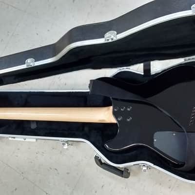 Fernandes Dragonfly Pro Sustainer Electric Guitar Black w/Original Hard Case, Strap, Strap Locks image 10
