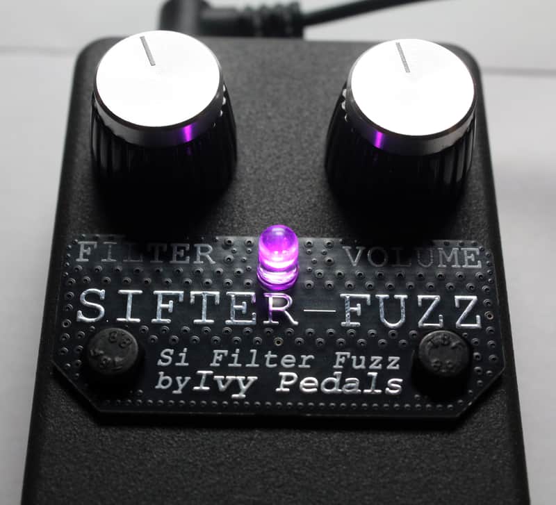 Ivy Pedals Sifter Fuzz - 2026 Moon Grey Model - Filter-Fuzz image 1