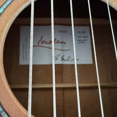 Lowden 12 Fret Wee Lowden WL-35-12F Walnut/Cedar image 9