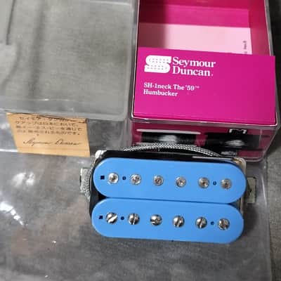 1980s Blue Bobbins Seymour Duncan SH-1n '59 Neck Humbucker 59NJ SH-1N SH1N image 2