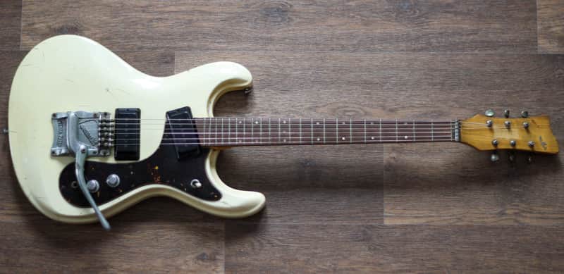 Morales Mosrite 1960's White image 1