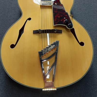 D'Angelico Excel EXL-1 Hollow Body Archtop with Pau Ferro Fretboard Natural image 17
