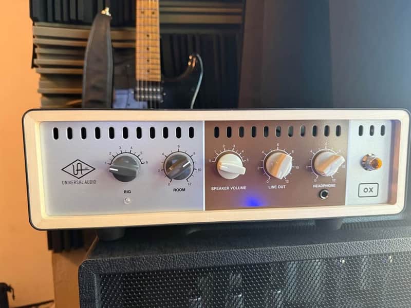 Universal Audio OX Amp Top Box Attenuator 2019 - Present Silver/Brown/Black image 1