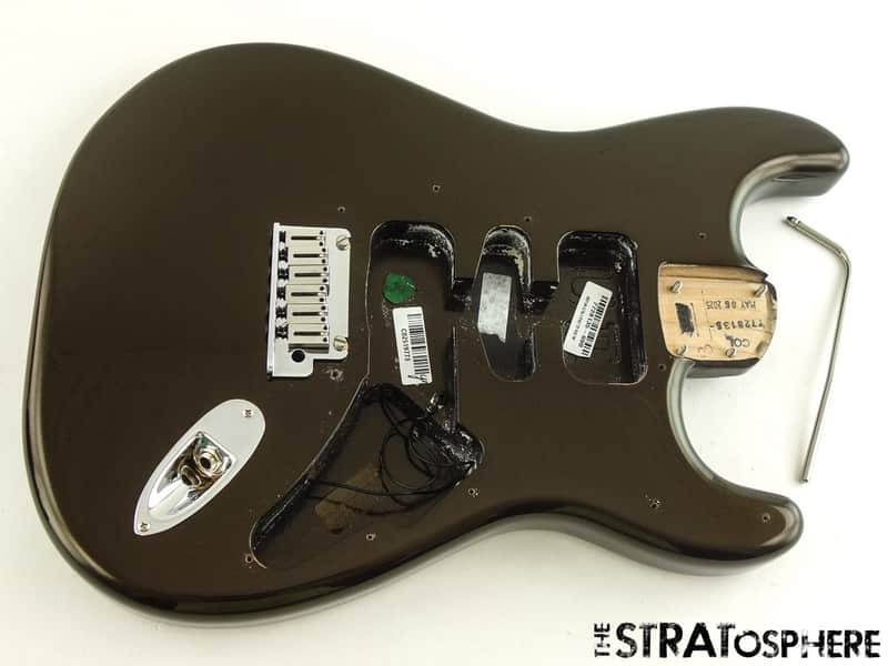 Fender American Ultra II Stratocaster Strat BODY & HARDWARE USA Texas Tea image 1