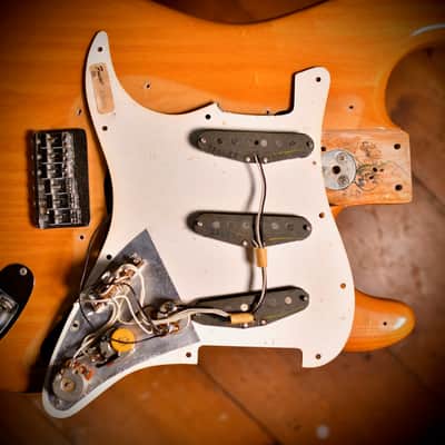 Fender Stratocaster Hardtail Natural 1977 image 19