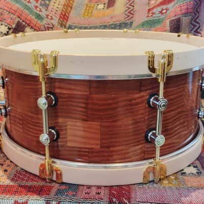 SSS Solid Shell Shop Custom Snare Drum Unikat 2025 - Brown image 5