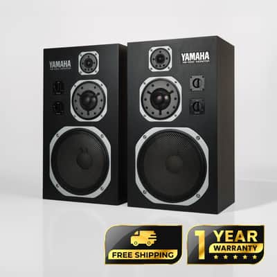 Yamaha NS-1000M Studio Monitor Speakers (Pair) – Beryllium Drivers – Professionally Restored – 1-Year Warranty image 1