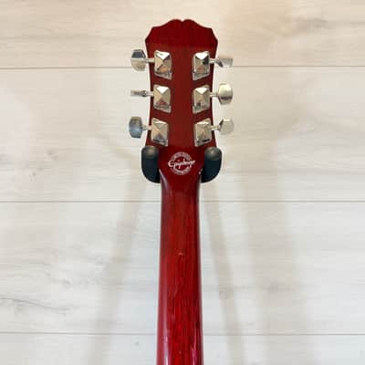 Epiphone Les Paul Junior Electric Guitar Cherry Red Bolt-On Humbucker 2010 - Cherry Red image 10