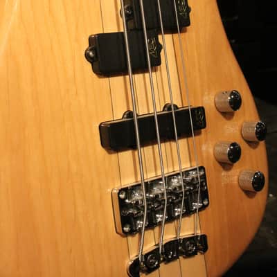 Warwick Rockbass Streamer Neck Trough I PJ 4-String Natural image 5