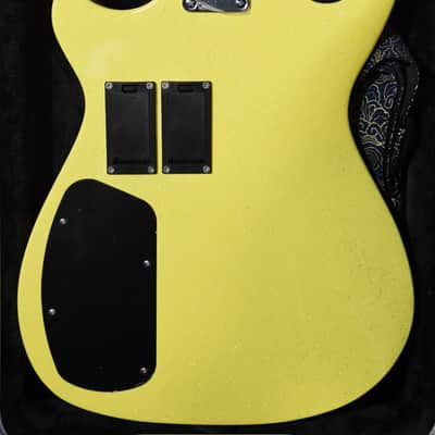 Cort/ Manson Manson Matt Bellamy Signature Guitar w Kaoss Pad and Sustainiac Custom Yellow - Sparkle Yellow image 7