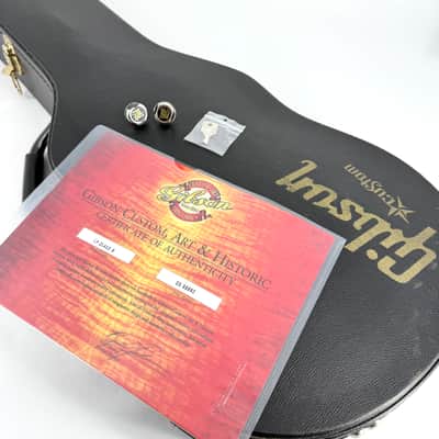 2005 Gibson Custom Shop Class 5 Les Paul - Trans Black image 25